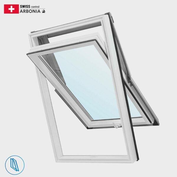 Kunststoff (PVC)  SKYLIGHT" Dachfenster und Eindeckrahmen von Arbonia Konzern - Schweiz"